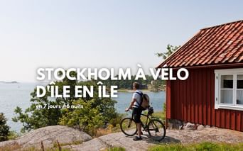 Stockholm à vélo, d'île en île, séjour vélo avec transport de bagages