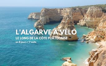 L'Algarve à vélo, vue de la côte portugaise