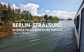 Séjour en bateau-vélo Berlin-Stralsund