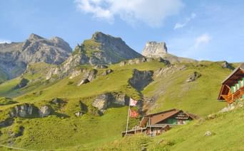 Alpage sur le trek de l'ours