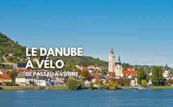 Le Danube à vélo de Passau à Vienne, vue sur Krems