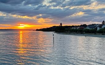 Coucher de soleil sur le Lac de Constance
