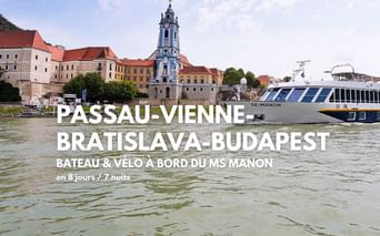 Passau-Vienne-Bratislava-Budapest-Passau en bateau et vélo
