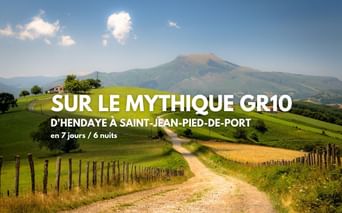 Vue sur le Massif de la Rhune, Pays Basque
