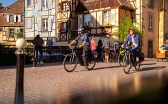 Visiter Colmar à vélo