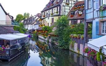 Vue de la Petite Venise à Colmar