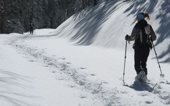 Randonnée en raquettes dans le Vercors