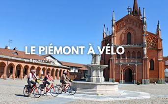 Le Piémont à vélo, avec transport de bagages
