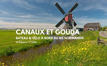 Séjour en bateau et vélo en Hollande "Canaux et gouda"