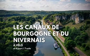 Les canaux de Bourgogne et du Nivernais à vélo
