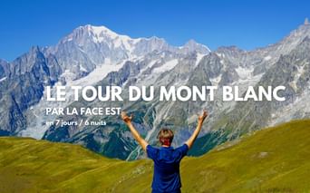 Randonneuse dans les Alpes
