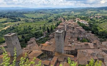 San Gimignano vue depuis la Torre Grossa