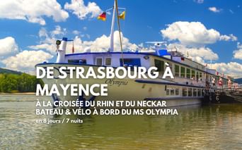 Strasbourg-Mayence en bateau et vélo