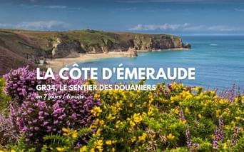 La côte d'Emeraude en randonnée par le GR34, Sentier des douaniers, séjour de randonnée vendu par Espace Randonnée