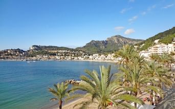 La ville de Puerto de Soller, Majorque