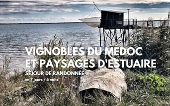 Vue typique de l'estuaire de la Gironde