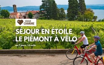 Séjour vélo en étoile dans le Piémont, charme