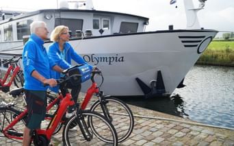 Vacances à vélo et croisière fluviale à bord du MS Olympia