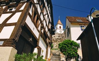 Maisons à colombages à Istein