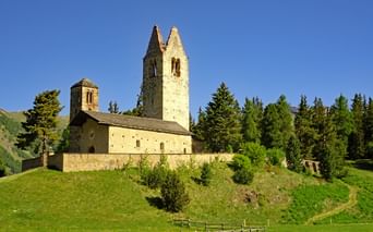 Eglise de Celerina, Suisse
