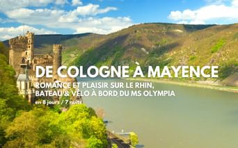 De Cologne à Mayence en bateau et vélo