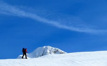 Massif des Bauges en hiver