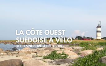La Côte ouest suédoise à vélo, avec transport de bagages