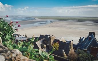 Vue depuis le Mont Saint-Michel