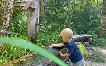 Randonnée en famille dans le Salzkammergut