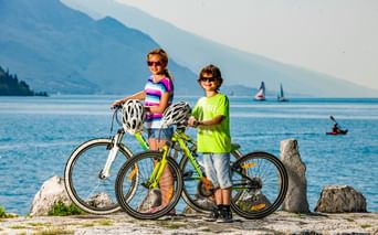 Le Lac de Garde en vélo et en famille