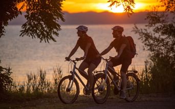 A vélo dans les environs de Steinach
