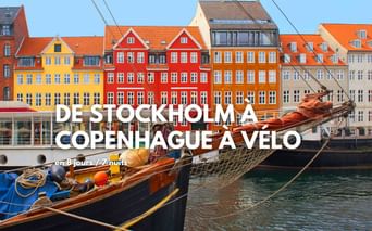 De Stockholm à Copenhague à vélo, un séjour clé en main avec transport de bagages