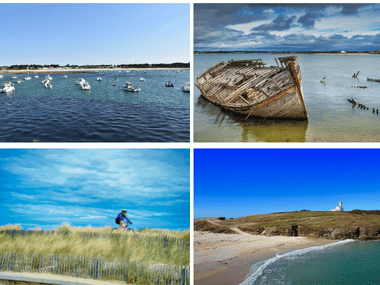 paysages du Morbihan en France