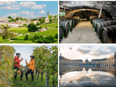 paysages viticoles à Bordeaux