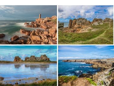 paysages en bretagne du gr34, le sentier des douaniers