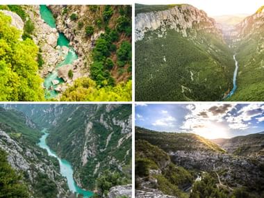 paysages du gorges du verdon en France