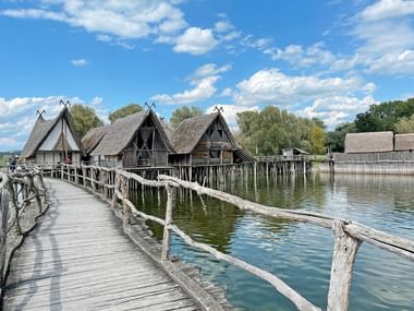 Habitats sur pilotis au Lac de Constance