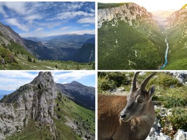 paysages dans le massif du Vercors en France