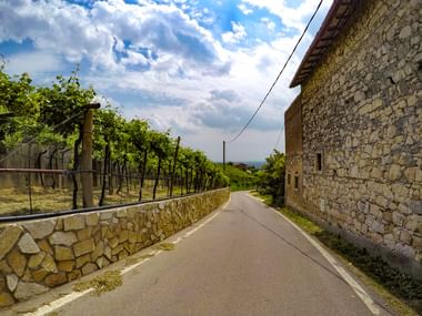 A vélo en direction de Vicence