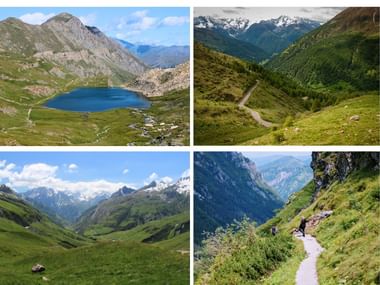 paysages du tour de Queyras dans les Alpes
