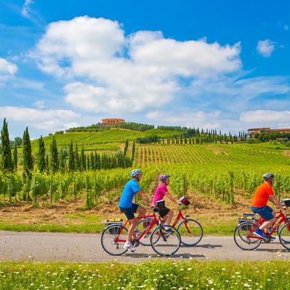A vélo sur les chemins de Toscane