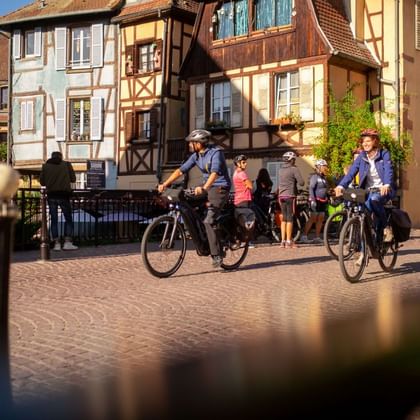 Visiter Colmar à vélo