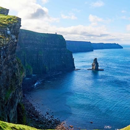 Vue des falaises de Moher, Irlande