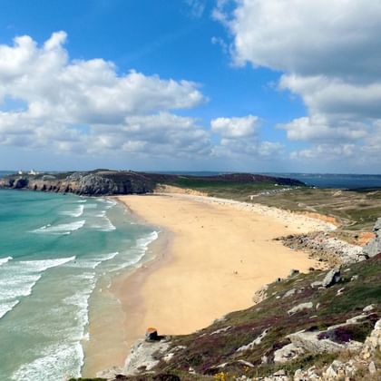 Plage de la presqu'île de Crozon