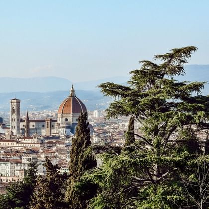 Vue sur Florence et sa cathédrale