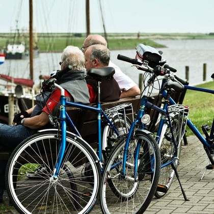 A vélo en Frise orientale