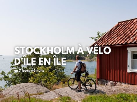 Stockholm à vélo, d'île en île, séjour vélo avec transport de bagages