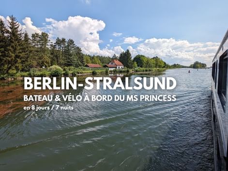 Séjour en bateau-vélo Berlin-Stralsund