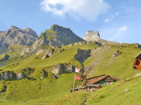 Alpage sur le trek de l'ours
