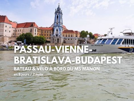 Passau-Vienne-Bratislava-Budapest-Passau en bateau et vélo